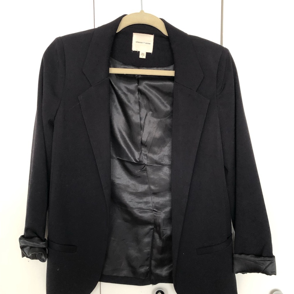 Basic black blazer